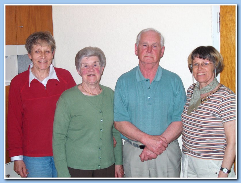 Mom, Gisela, Gerhard, und Karola