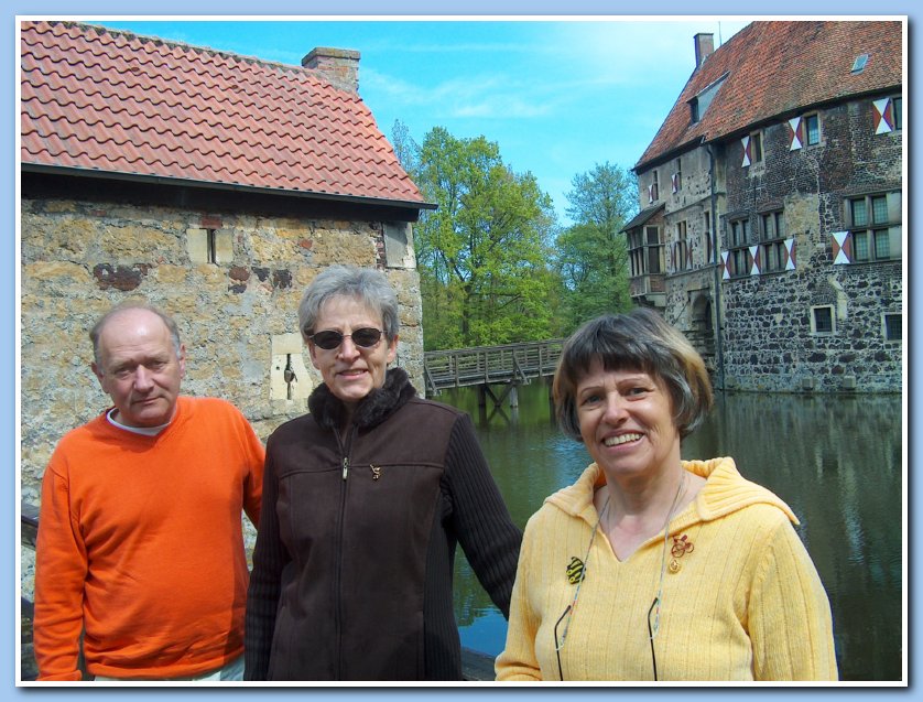 Peter, Gisela und Karola - Burg Vischering